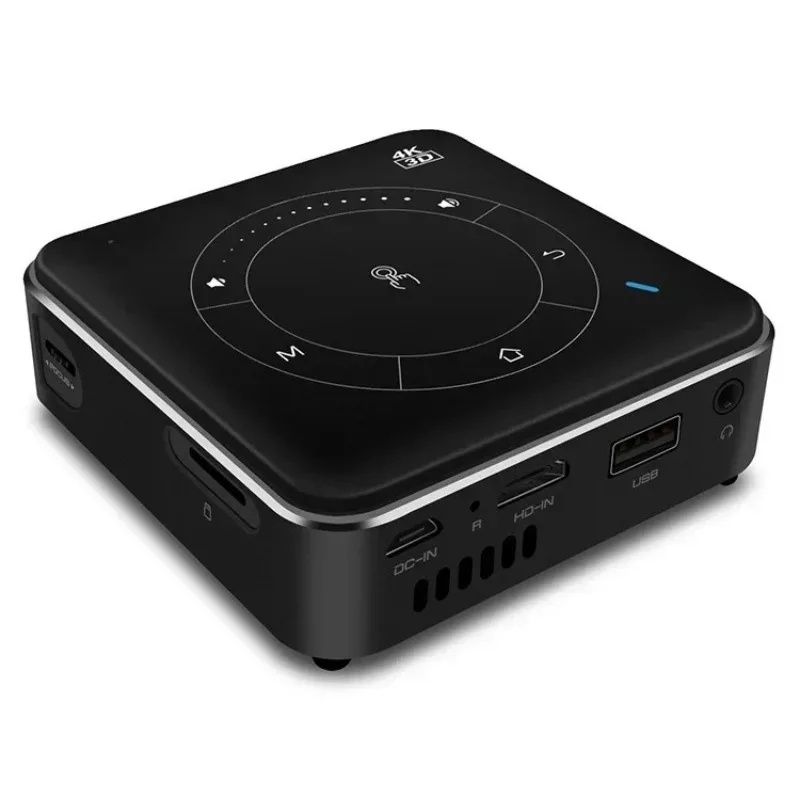 Android 11 Proyector DLP inteligente 4K compatible con cine en casa HD Cine portátil WiFi Bluetooth | Auto Keystone