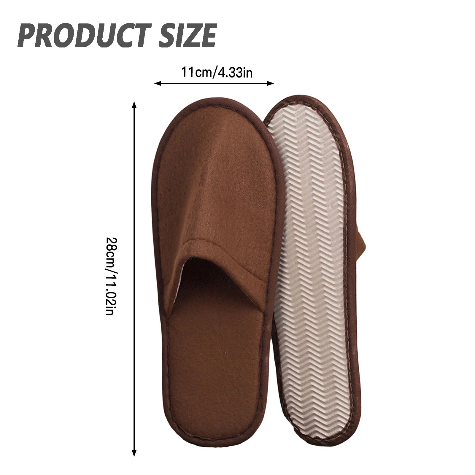 شباشب ضيوف منزلية محمولة مريحة في الارتداء، شباشب سميكة للاستخدام في المنزل وضيوف السفر #6