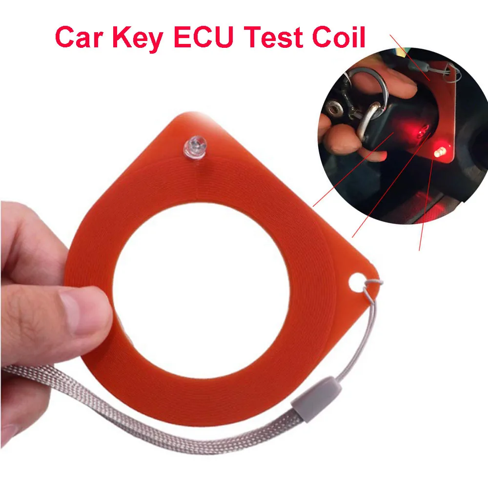 Car Key ECU Tes-t Coil Induction Signal Detection Card Auto Lock Inspection Automatic Repair Coil For BMW