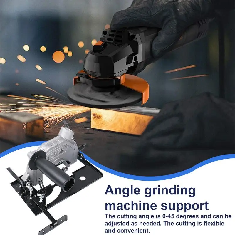 Angle Grinder Rack Adjustable Angle Grinding Machine Support Stand Angle Grinder Holder Bracket Grinder Stand With Anti-Slip