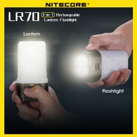 NITECORE LR70 Flashlight Camping Lantern 3-in-1 Camping light Power bank Tent light Portable lamp work light Pendant Lights