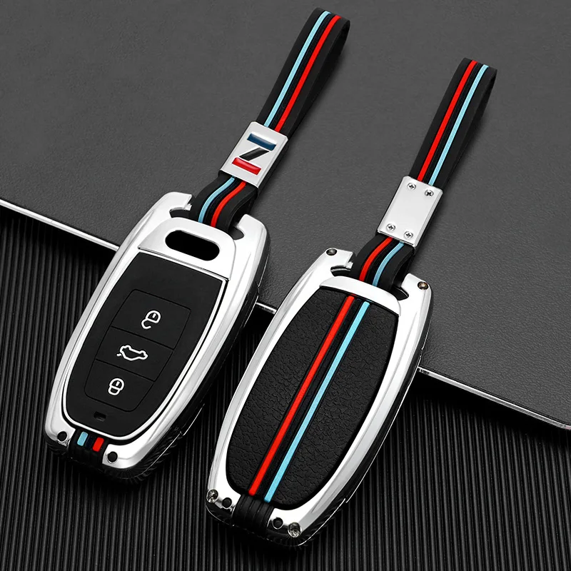

Zinc Alloy Car Key Case Cover Shell Fob For Audi A1 A3 8P A4 B8 B9 A5 A6 C7 A7 A8 Q3 Q5 Q7 Q8 C8 D5 4M RS3 S4 S5 S7 TT E-tron