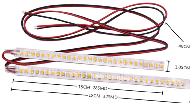 2 szt. Wyświetlacz tyłu samochodu lampa kierunkowskaz w lusterku DRL Streamer listwa płynący sygnał skrętu światła samochodowe LED źródła