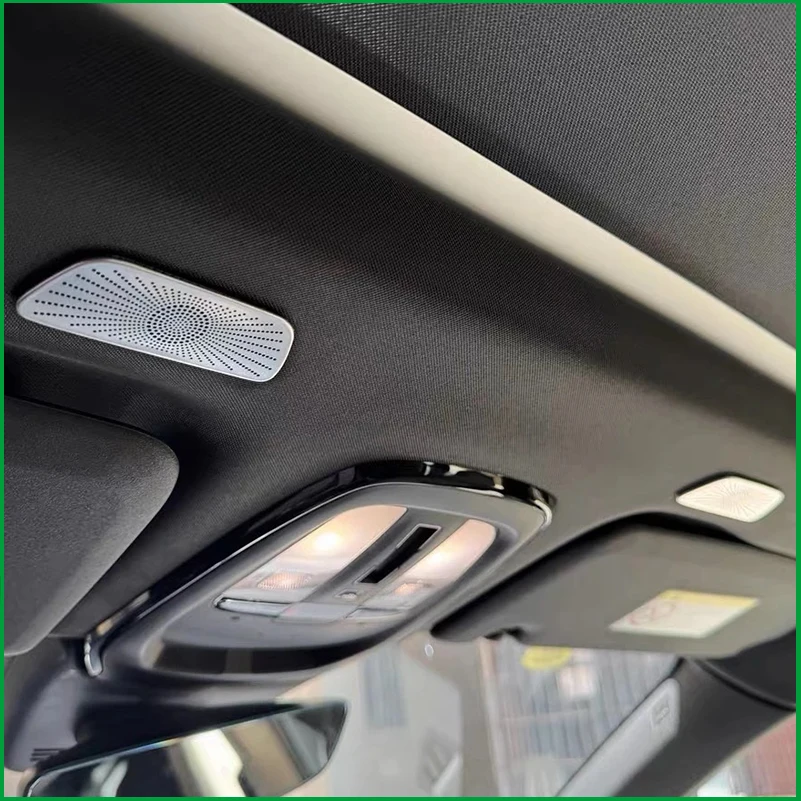 Car Styling For Volvo XC40 S90 XC90 V60 2018-2020 Roof Speaker Voice Cover Sticker Trim Decoration Auto Parts Accessories