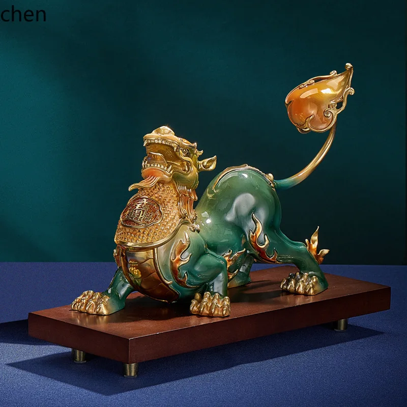 YFY   Wealth-Attracting Figurine Male and Female Pair Office Living Room Decoration Wealth Gathering Opening  New Home Gift