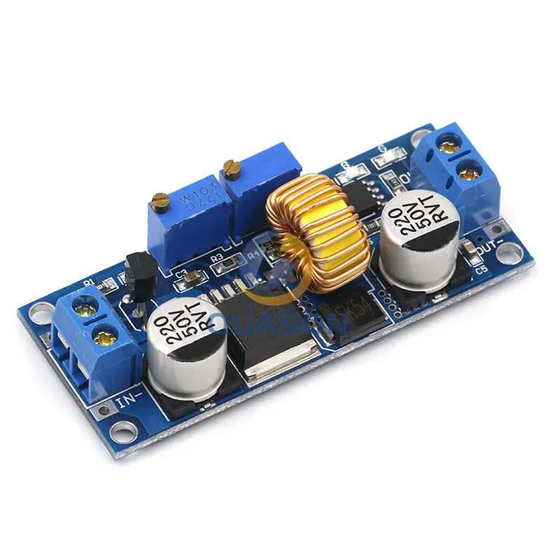 Blue 5A DC to DC CC CV Lithium Battery Step down Charging Board Led Power Converter Lithium Charger Step Down Module XL4015 B