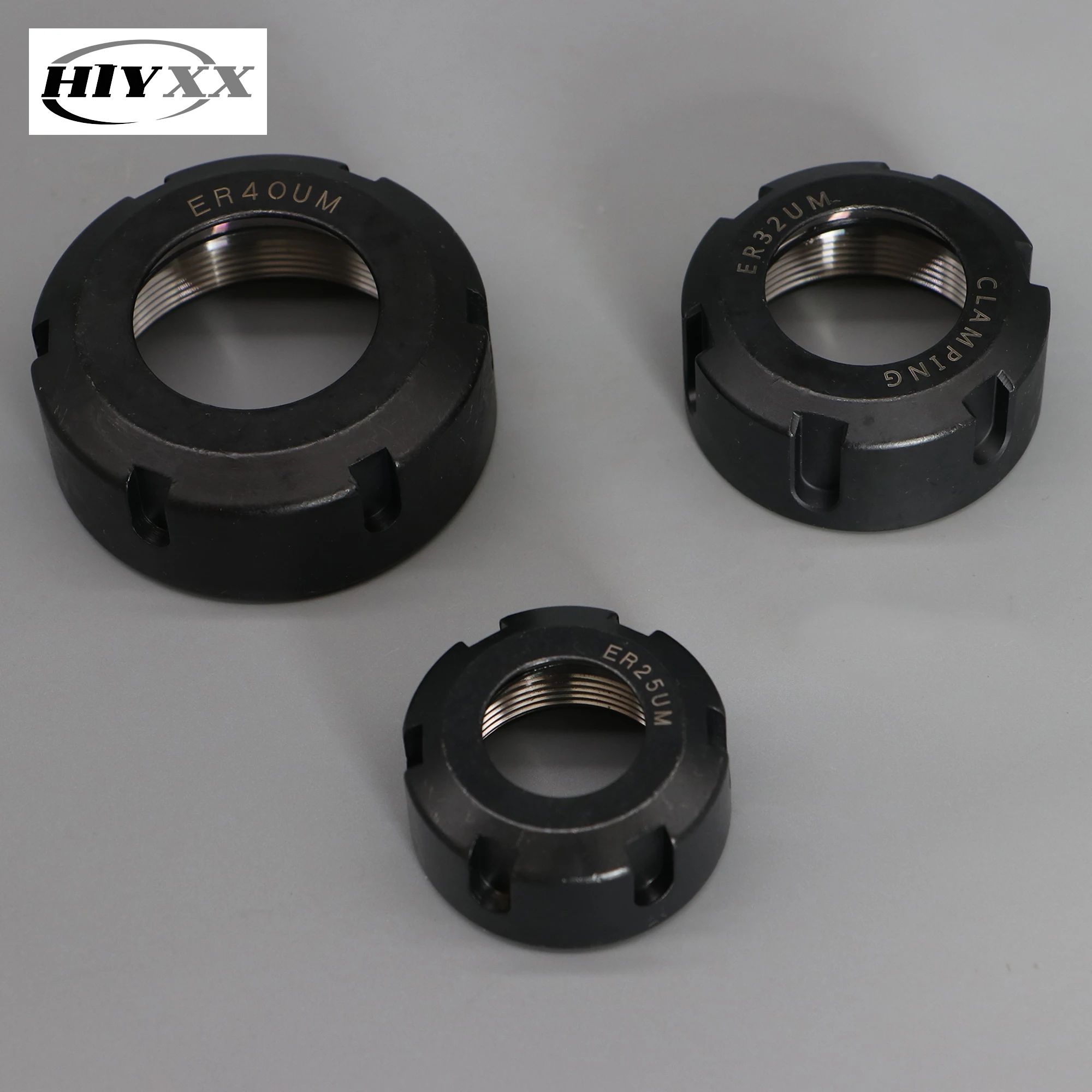 

Цанга гайки ER с ЧПУ Порка Инструменты с ЧПУ ER8 ER11 ER16 ER20 ER25 ER32 ER40 AM UM Высокоточная гайка ER Гравировальный станок с ЧПУ