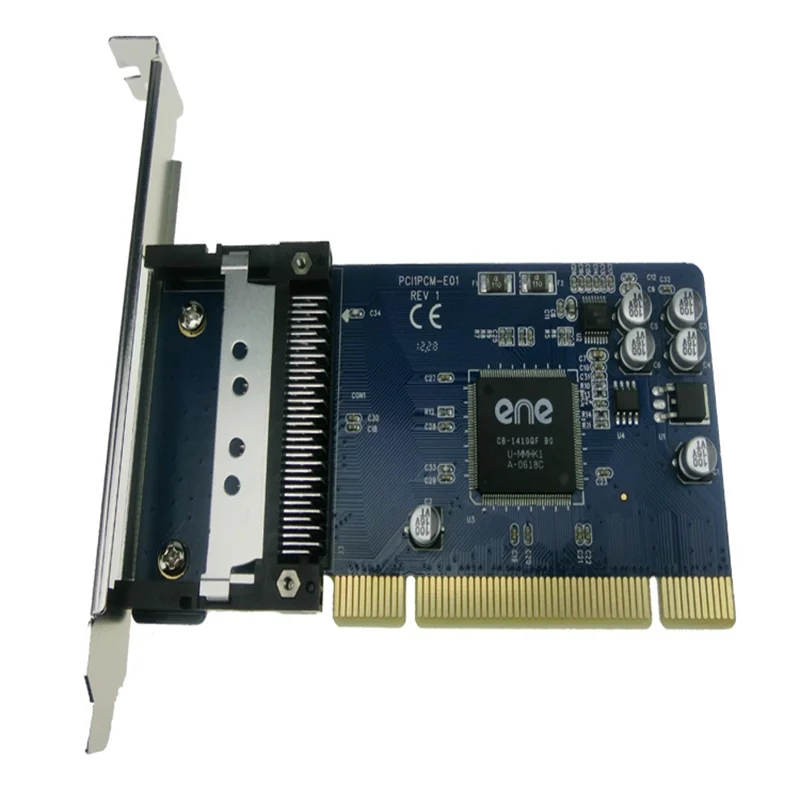 Nowy PCI do PCMCIA 16-bit (PCMCIA 2.1/JEIDA 4.2) i 32-bit Cardbus PCMCIA karta pc do PCI Adapter konwerter wsparcie niski profil