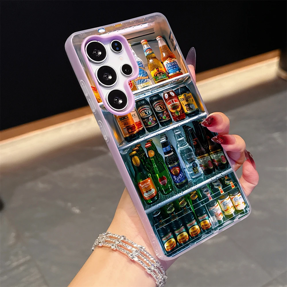 Für Samsung Galaxy S21 S26 S25 S24 S23 S22 Ultra Plus FE Hülle mit lustigen Soda-Mustern, Cover für A37 A36 A54 A55 A56 in Bonbonfarben Funda – Detail 7