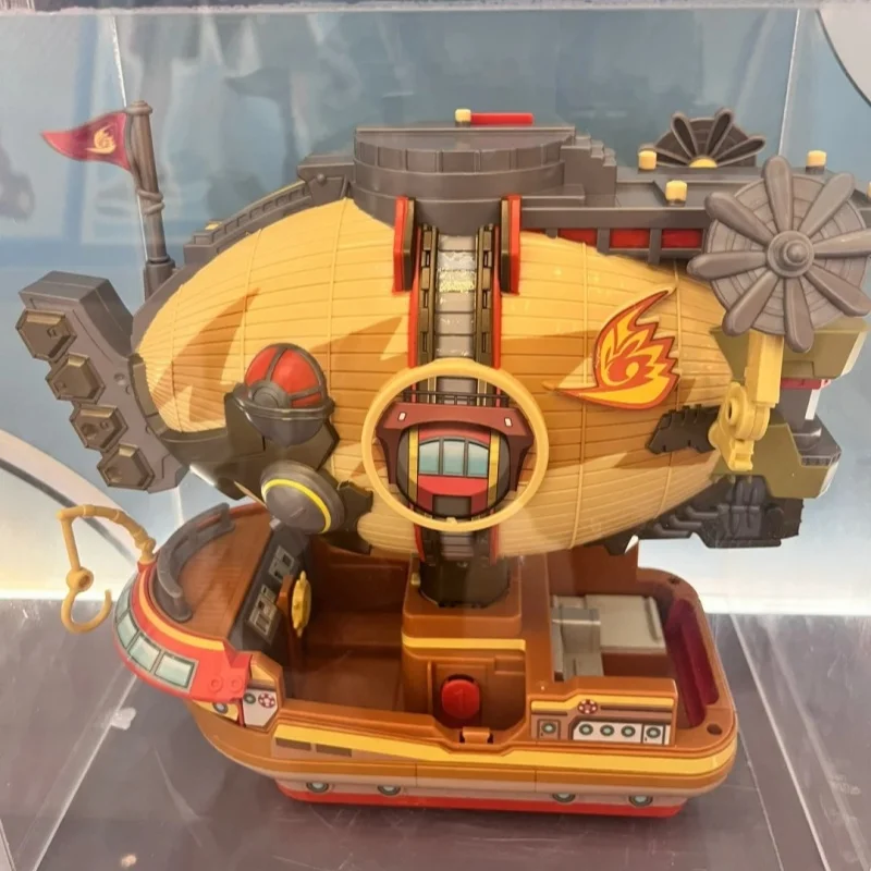 

In Stock Brave Asagi Transforming Playset Airship Mode Inboard Mode Moncolle Collectible Toy Gift For Anime Fans Collectors