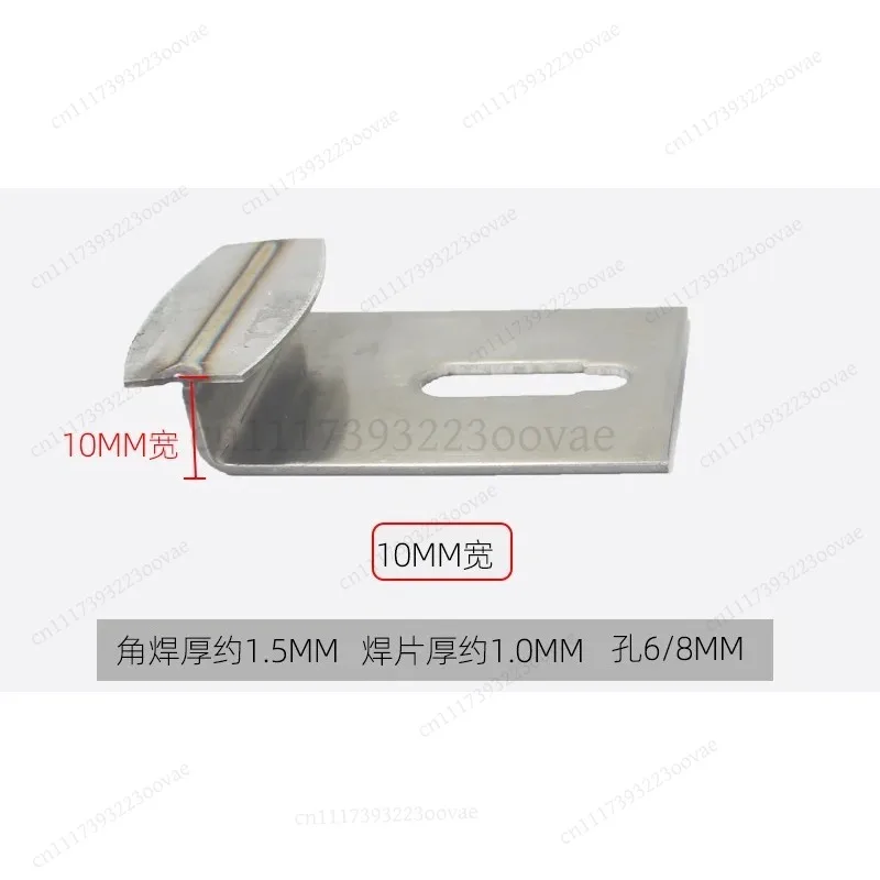 Stainless Steel Ceramic Tile Hanging Bracket Corner Welded Stone Hook Wall Fixed Connection Fastener Hardware Spare Parts
