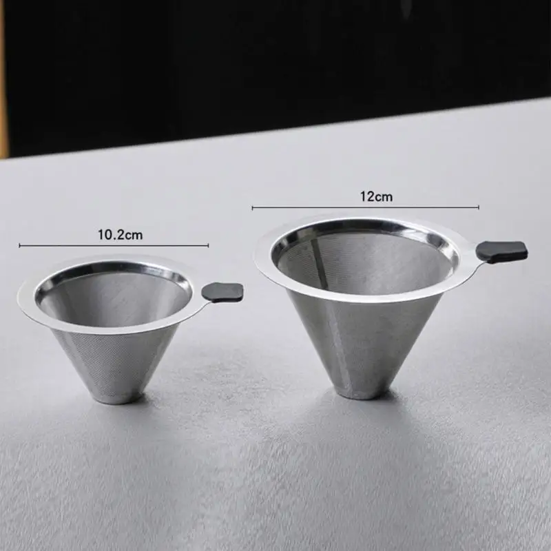 High Borosilicate Glass Maker With Metal Filter For Handcrafted Brews Perfect For Home And Office Use KXRE