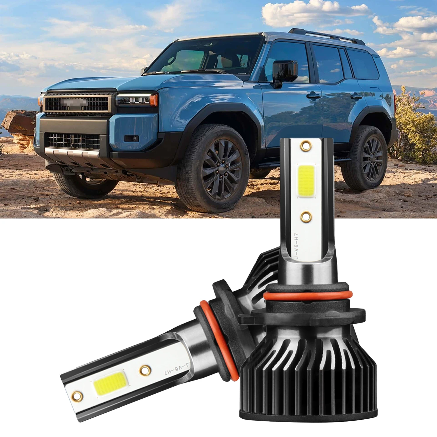 15000LM LED Car Light Bulbs 9005/HB3 Super Bright 6000K COB Chips Built-in Drive Headlamps for DC12V Vehicle Auto Lamps