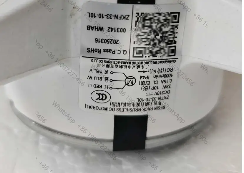 For conditioner internal unit motor ZKFN-33-10-10L motor fan