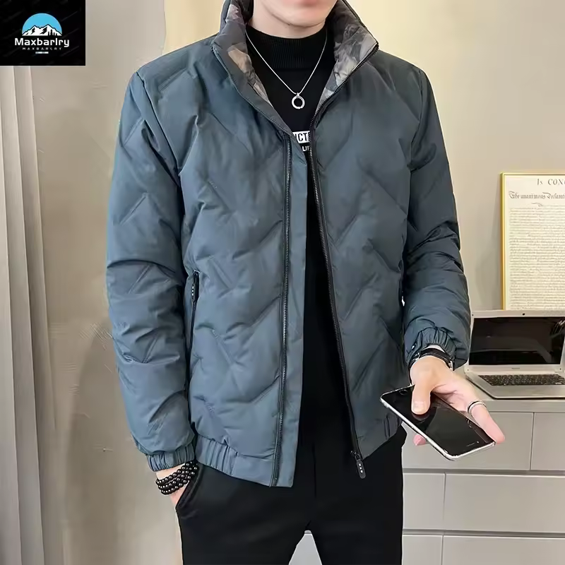 캐주얼 경량 다운 재킷 스타일