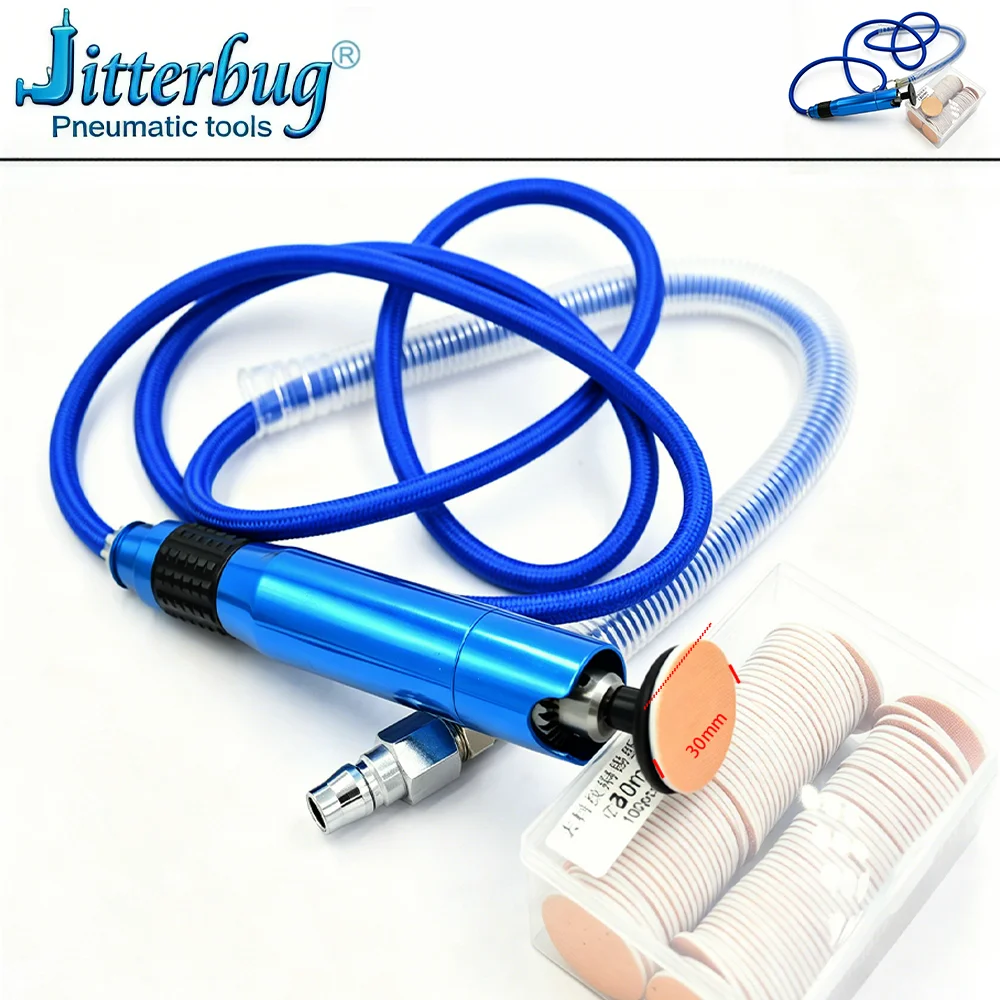 

03H Powerful Pneumatic Polishing Pen 0.8-4.0mm Collet for Copper/Tin Foil Sanding, New Model High Airflow Polisher Grinder