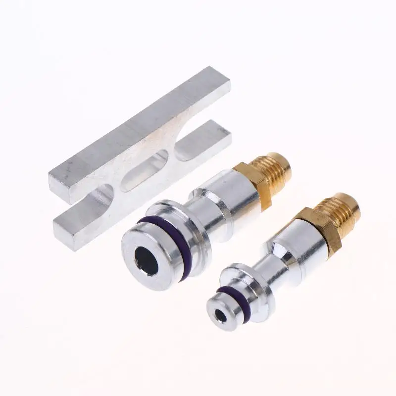 Hose Connector Car AC Leak Test Plug Stopper Anti-aging Reliable Air Conditioner Maintenance Tool for Home Garage Use