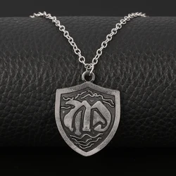 Anime The Seven Deadly Sins Meliodas Badge Necklace Nanatsu no Taizai Dragon Sins Cosplay Necklace Pendant For Women Men Gift