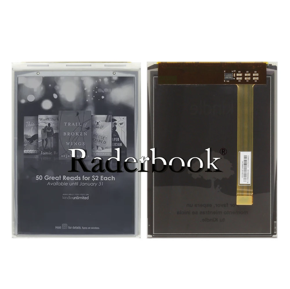 6 inch screen lcd display no backlight For PocketBook 614 Basic 3 Pocketbook 614 plus e-Readers matrix Replacement