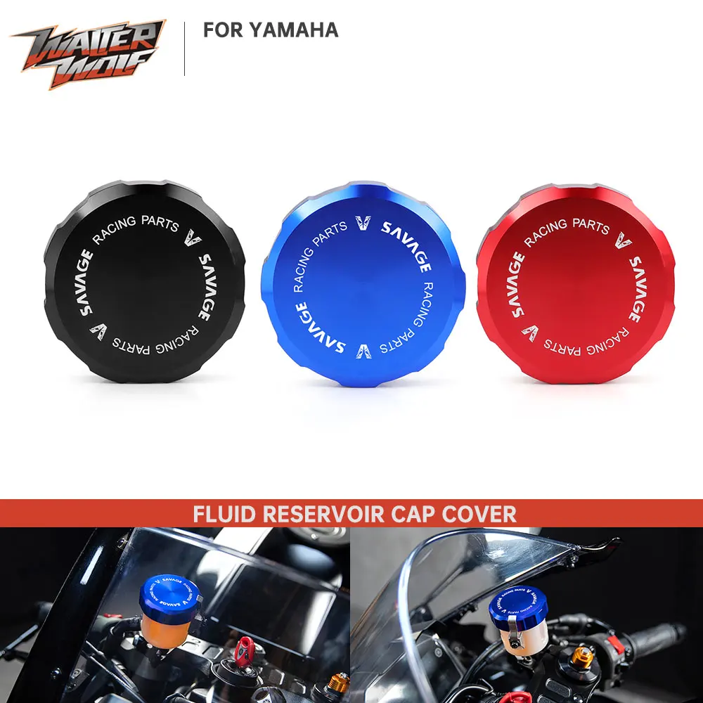 

2026 YZF R9 R7 R6 Front Rear Brake Fluid Reservoir Cover Caps Guard For Yamaha MT-09 MT 09 SP Y-AMT Tracer9 Tracer 9GT Plus YAMT
