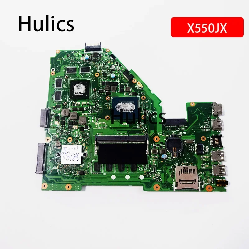 

Hulics Used X550JX For ASUS X550JK X550JD FX50J J Laptop Motherboard GTX950M I7-4720HQ I7-4750HQ CPU