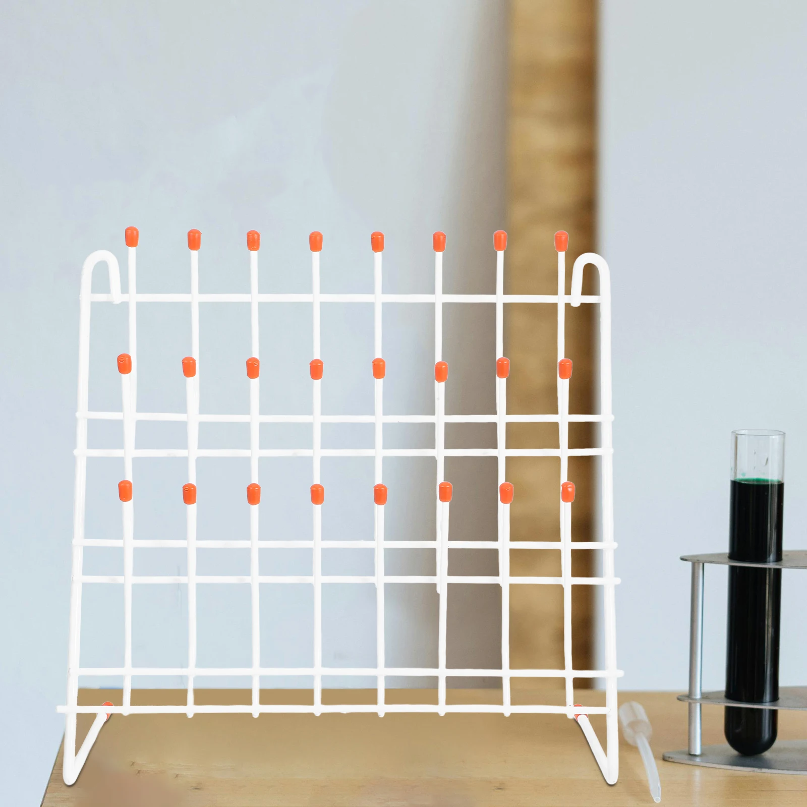 

Drip Rack Laboratory Drying Racks Beaker Test Tubes Drier Wrack Dryer Iron Baby