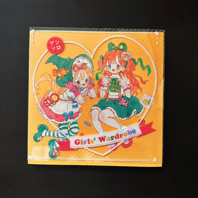 Novo livro de arte pessoal do ilustador de cachorros comuns bonito oc estilo anime japonês design de menina coleção de ilustrações lolita