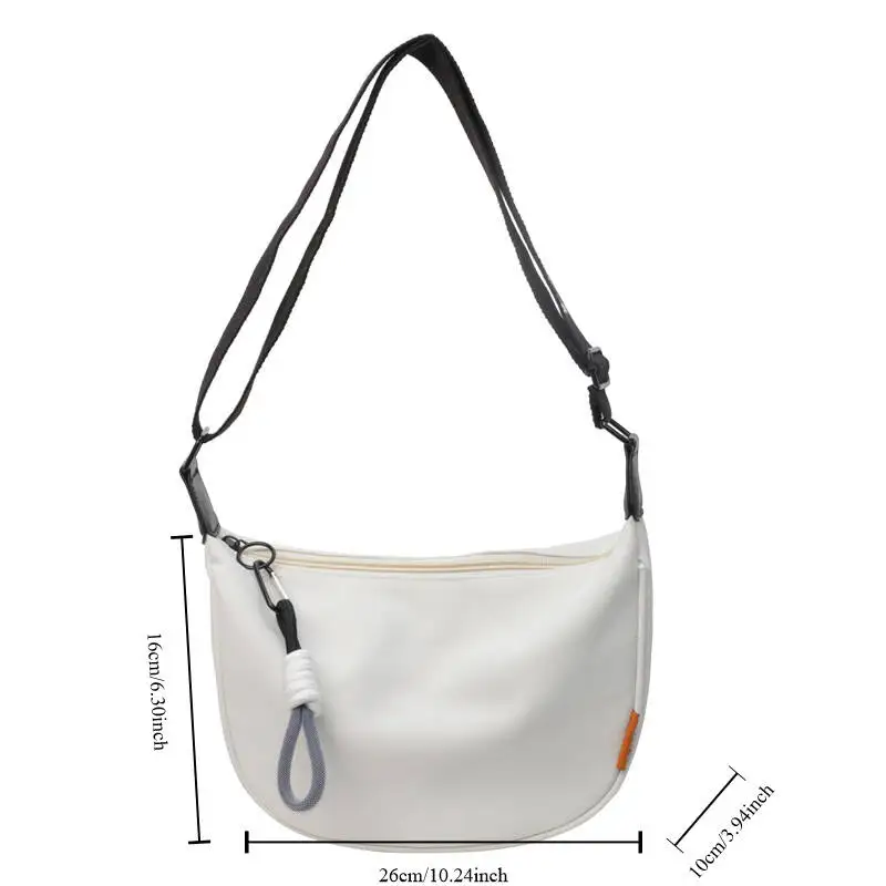 New Fashion Crossbody Simple Wide Strap Design Single Shoulder Original Style Commuting Dumpling Women Bag - view 6