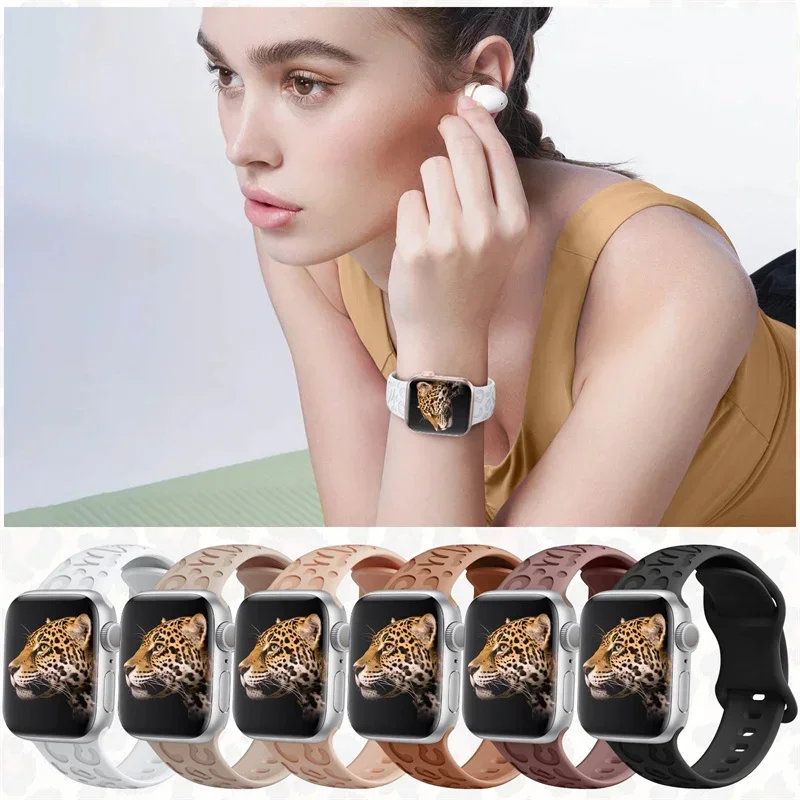 Glass+Case+Strap for Apple Watch Band 45mm 44mm 41mm 40mm 46mm 42mm Screen Protectors for Apple IWatch Series 10 8 7 6 SE 5 4 3