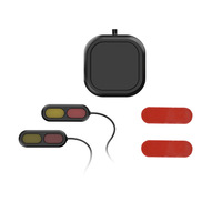 Motorcycle Millimeter Wave Radar Warning Blind Spot Monitoring Lane Change Warning Safety System and Auxiliary Machine