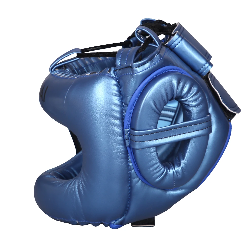 Professioneller Erwachsener Männer Frauen Kickboxen Sanda MMA Helm Vollständiger Schutz zum Schutz der Nase Kostenloser Kampfstrahl Vollgesichts-Kopfausrüstung – Detail 11