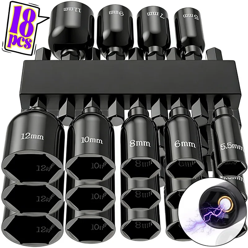 18/9Pcs Magnetic He…