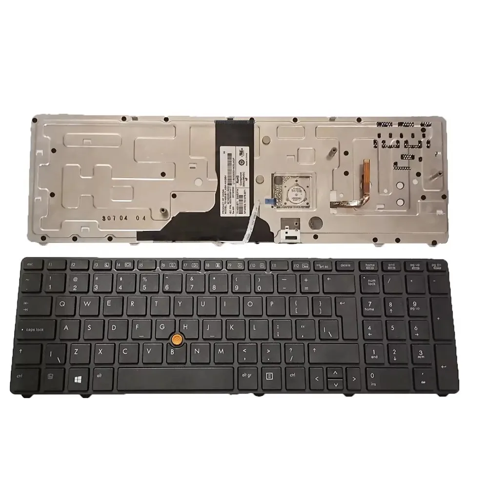 

Keyboard For HP EliteBook 8760W 8570W US Layout