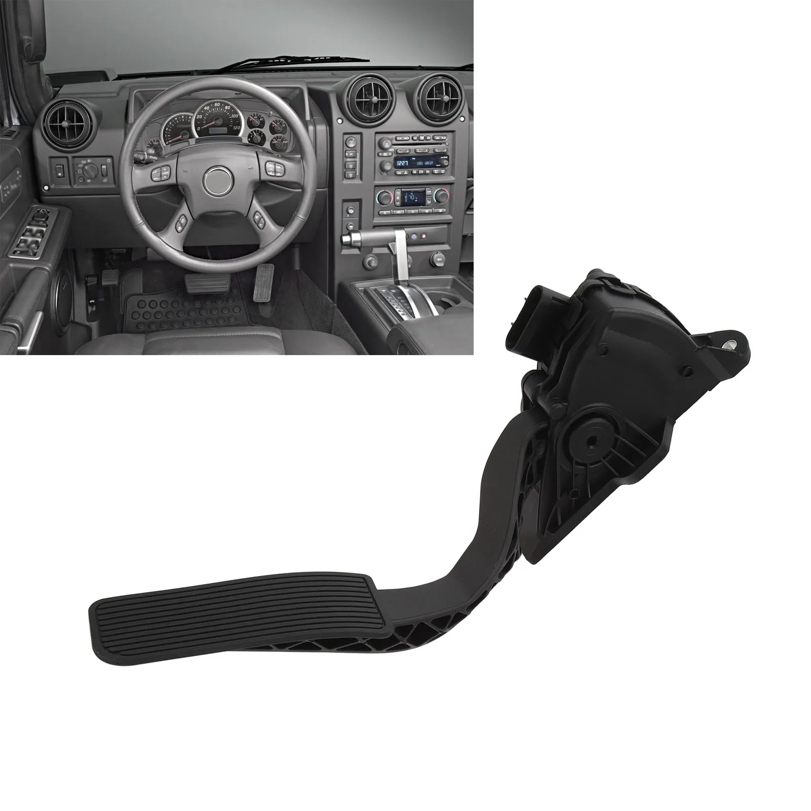 

Accelerator Gas Pedal 25832864 Accurate Control Wear Resistant Accelerator Pedal Position Sensor Assembly For Escalade