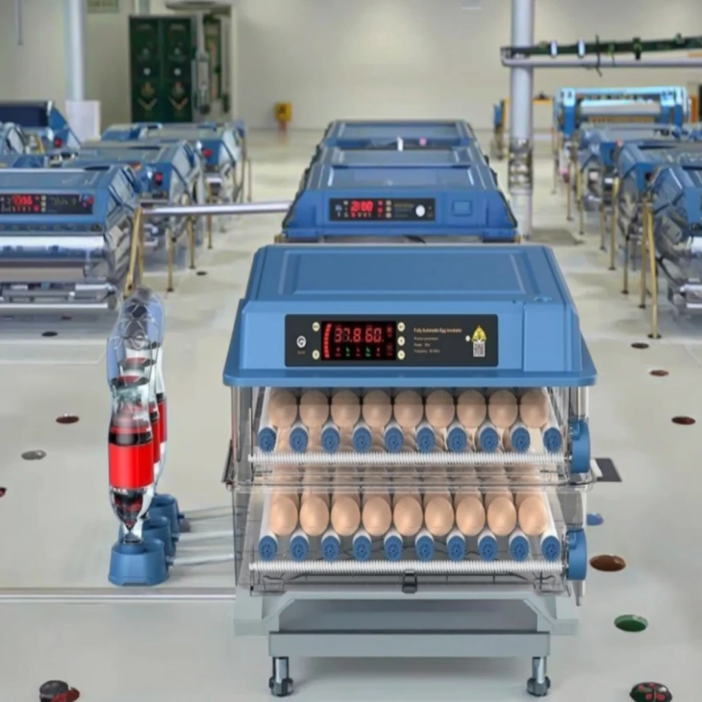 Fullyice Household Quail Chicken Incubator New Condition PP Fruit Cream Blender Machine English Turkey Chicken Incubator