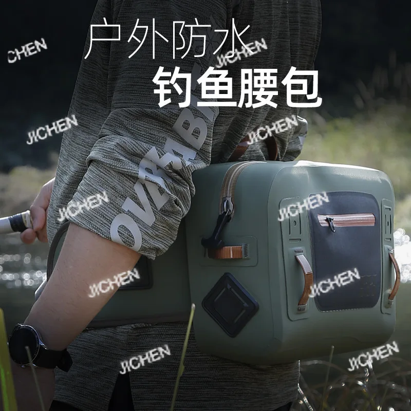 حزمة فاني مقاومة للماء، حقائب صدر للرجال والنساء مقاومة للاهتراء في الهواء الطلق، سعة كبيرة للسباحة وصيد الأسماك