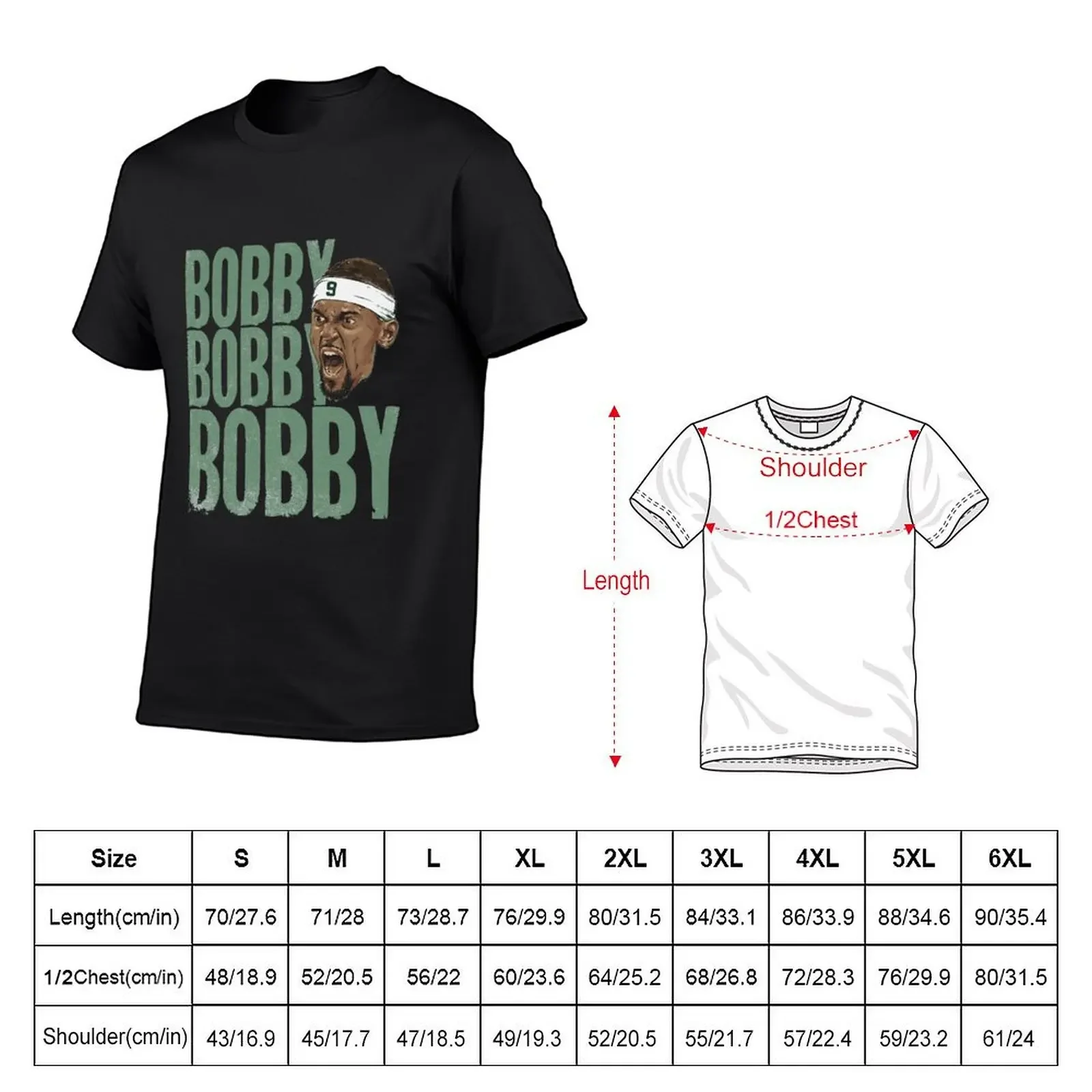 Bobby Portis Jr. Stack T-Shirt anime t shirts tees anime tshirt summer top mens t shirt graphic