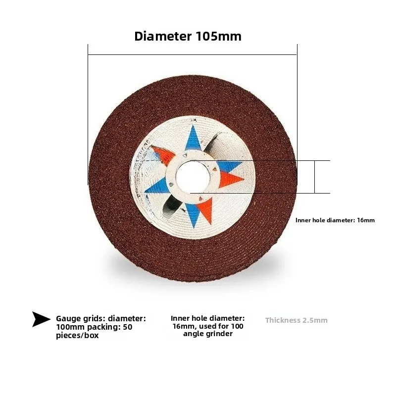 4 Inch Cut Off Wheel, 107x1.2x16mm Ultra Thin Metal Cutting Disc for Angle Grinder