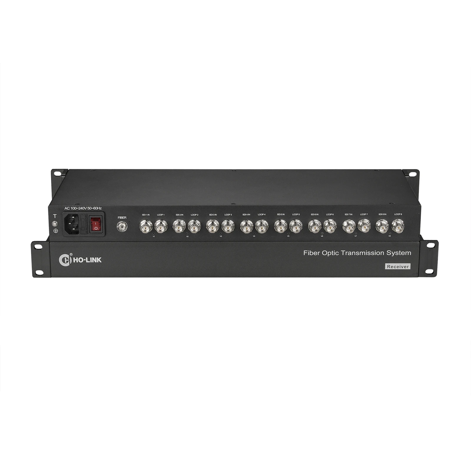 8 Channel 3G SDI In with Loopout Fiber Optic Converter Pathological Patterns