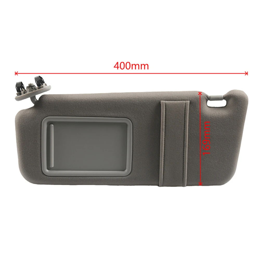 

Высокое качество пластик + ткань 2007-2011 для Toyota Camry Tan бежевый солнцезащитный козырек пара левый и правый 2,4 2,5 3,5 л прямая замена