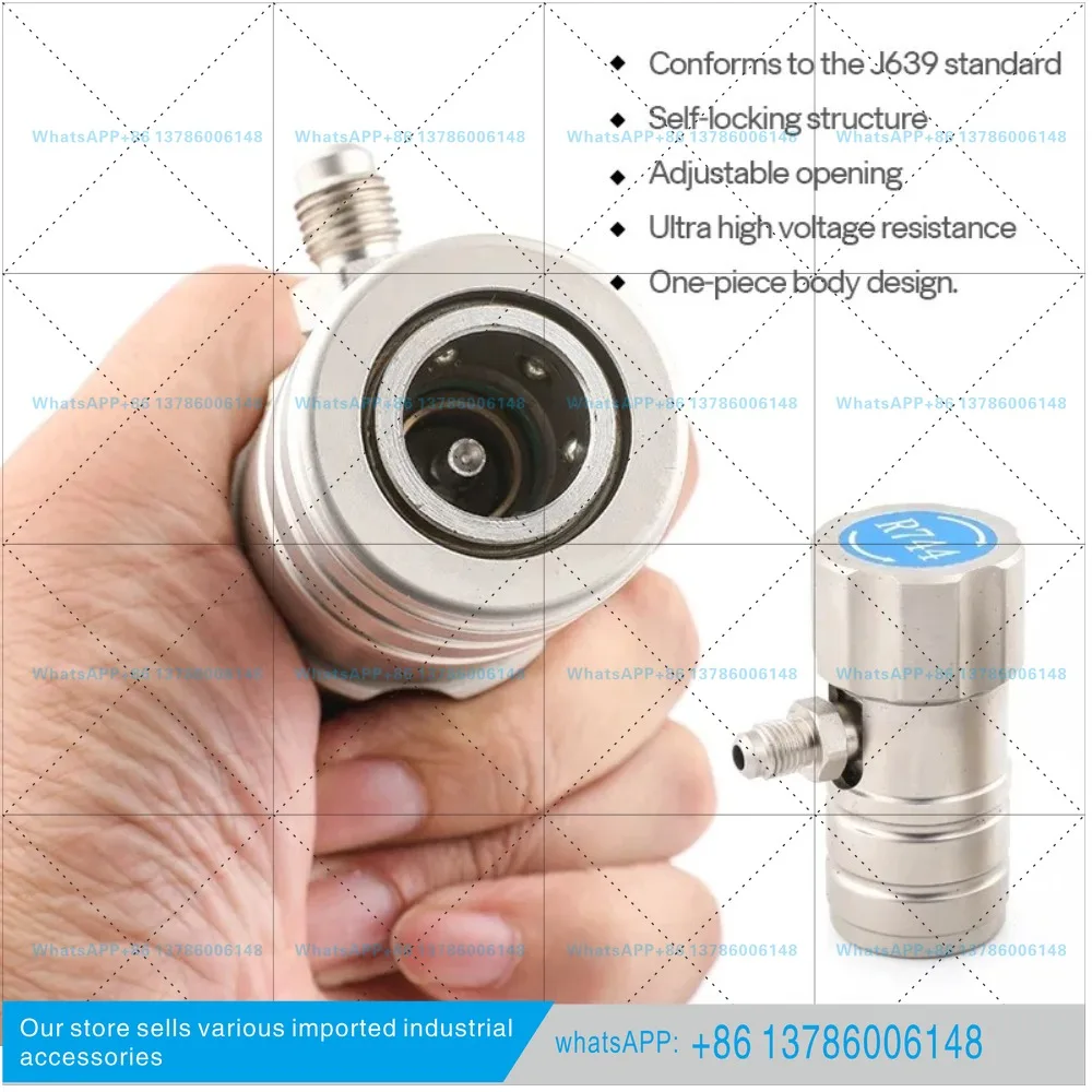 Pressure Gauge HS-R744 Carbon Dioxide Fluoride Meter Air Conditioning Refrigerant Table CO2 Snow Gauge