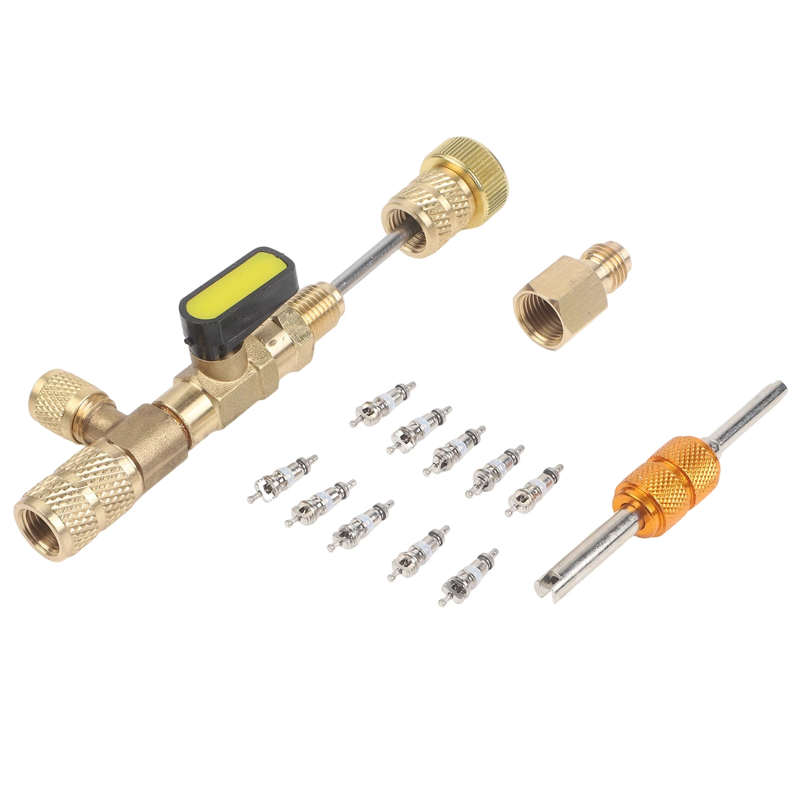 Tools HVAC Tool For Refrigeration Equipment 1/4 And 5/16 Installer Tool Port Adapter For Air Conditioning Systems