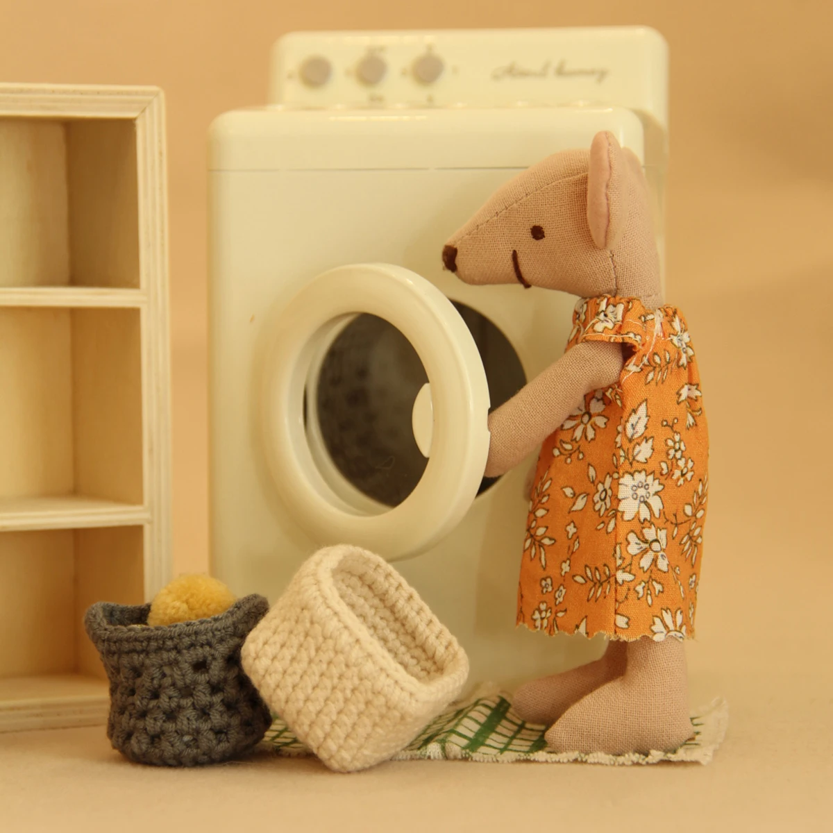 플레이하우스 장난감 13cm 드레스를 입은 변형 가능한 쥐 BJD Ob11 인형집 홈 액세서리에 적합