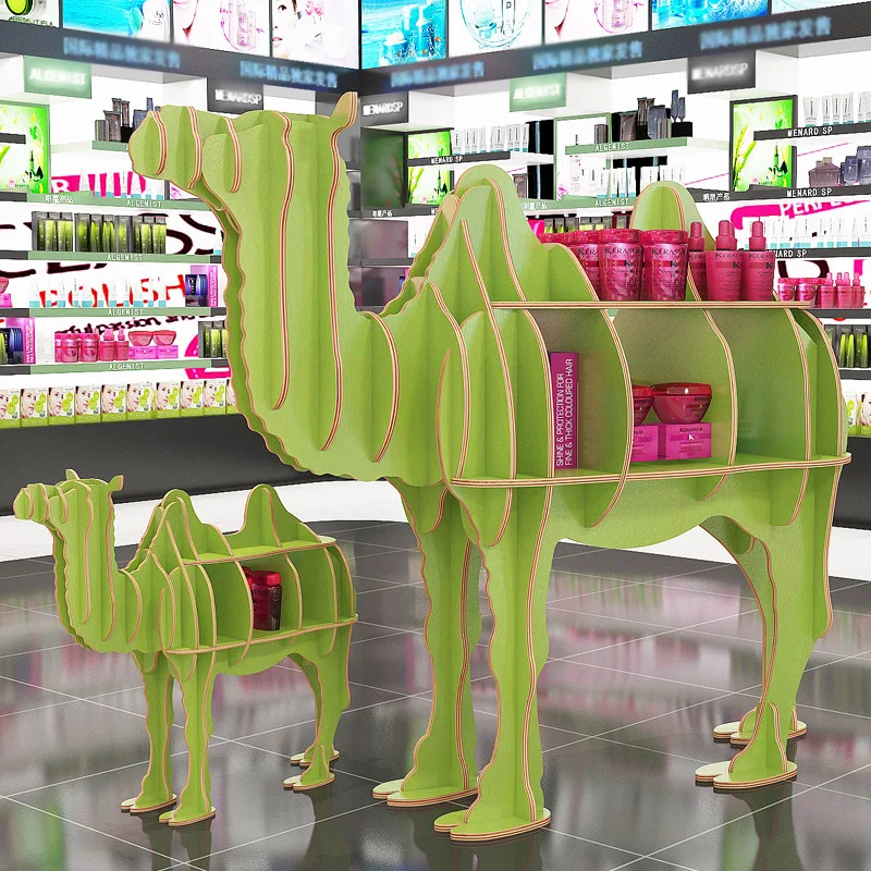 Bookshelf Shelf Storage Floor-to-ceiling product display stand School Office Shop