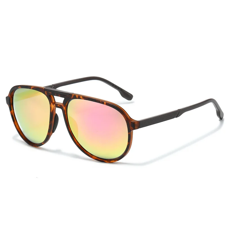 Retro Aviation Sunglasses Women Men Flash Coating Mirrroed UV400 Lens Brand Cycling Eyewear Colorful Fashion Sun Shades Lentes
