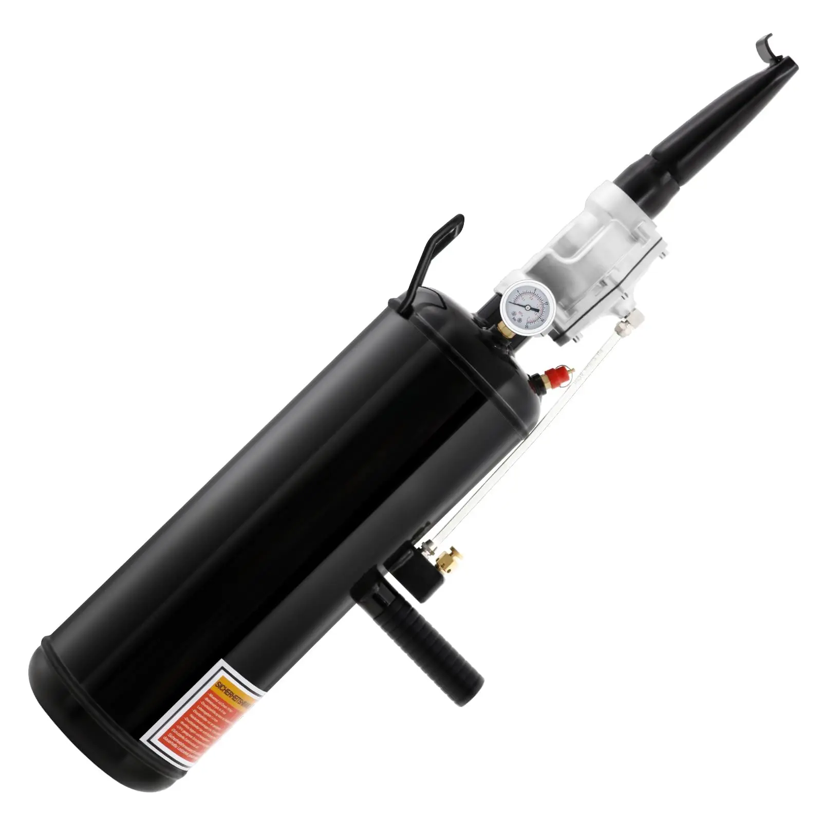 Pompa ad aria ad alta pressione 9L per pneumatici, con manometro a glicerina, compressore d'aria portatile 87-116 PSI per gonfiaggio rapido di pneumatici di trattori, camion e SUV