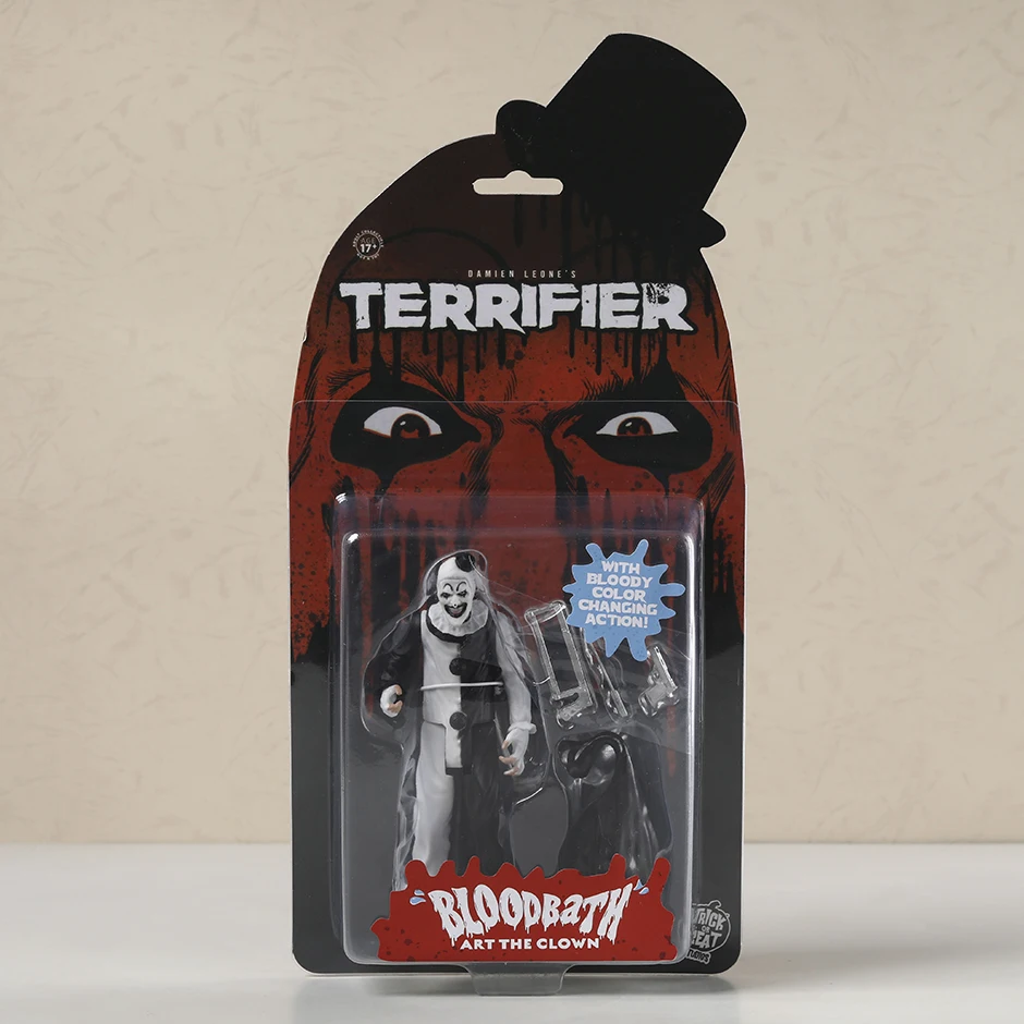 Art the Clown Terrifier Blood Bath Movable Assemble Action Figure Figurine Model Toy