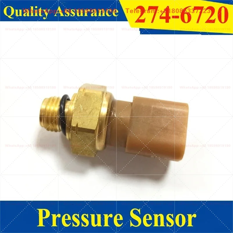 Oil Pressure Sensor 274-6720 2746720 Excavator Accessoires Excavator 320D 323D E320D E323D Sensor Switch