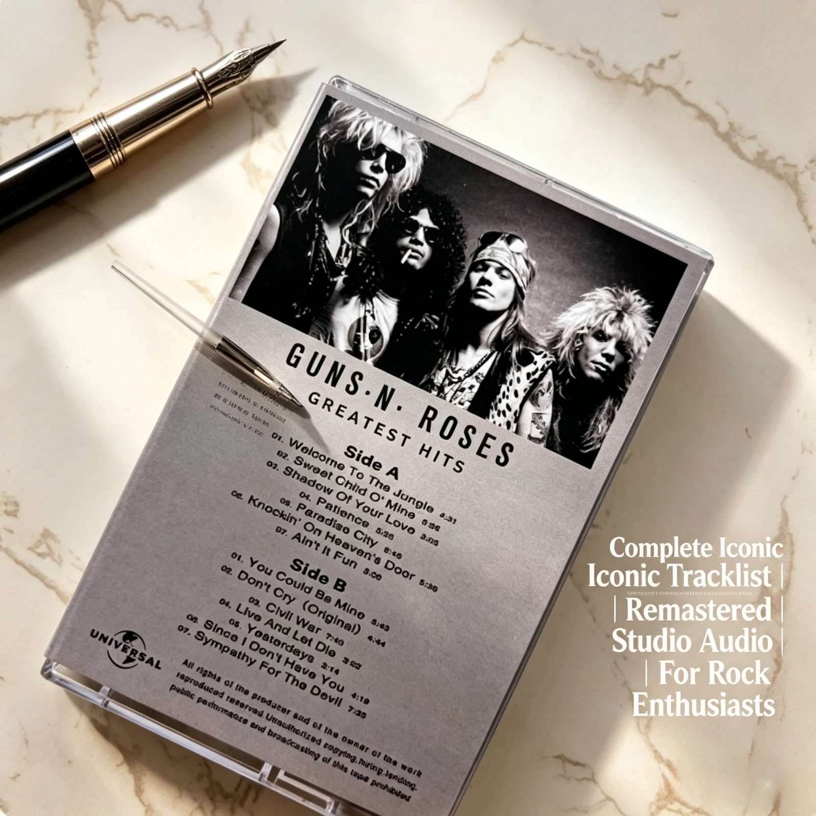 Кассета Guns N' Roses Greatest – обзор и цена Vintage Collectible Guns