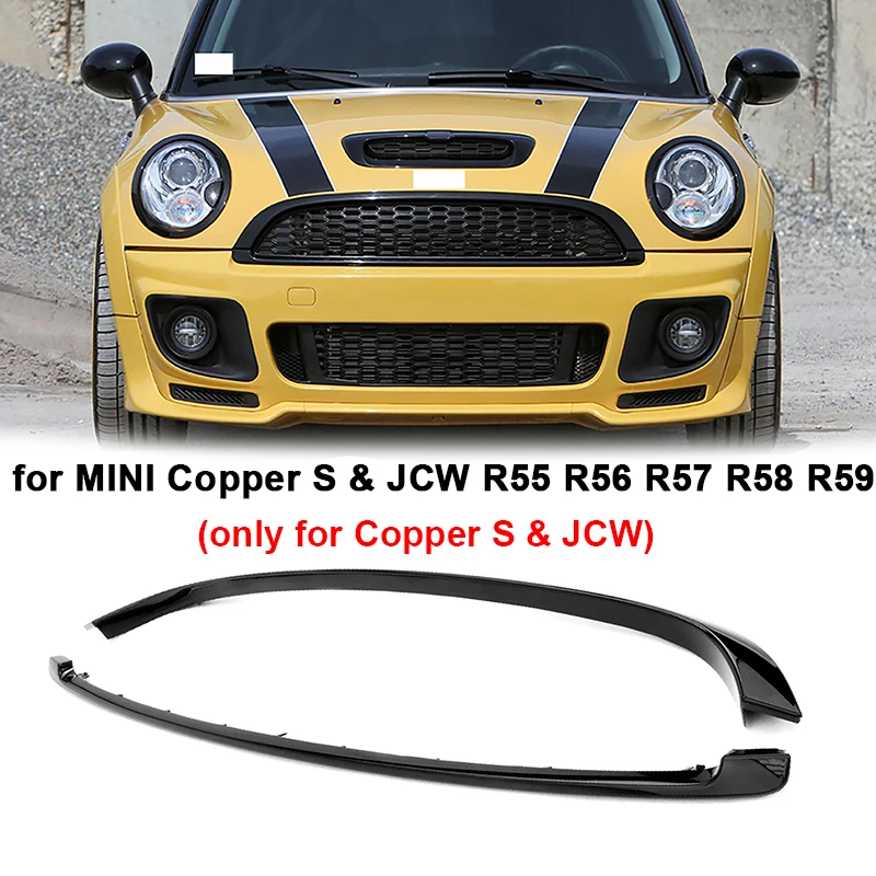 

Car Front Bumper Grille Upper and Lower Trim Strips kit for BMW MINI Copper S & JCW R55 R56 R57 R58 R59